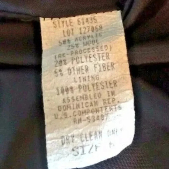 CASABLANCA Women Fully Lined Front Open Multi-Colored Blazer Jacket Size 6 - Picture 12 of 12